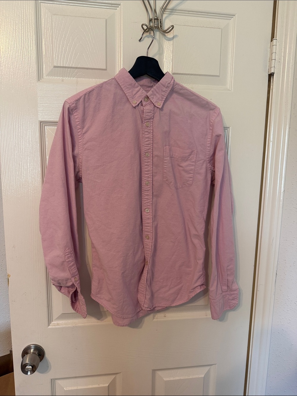 Banana Republic Light Pink Button-Down Shirt